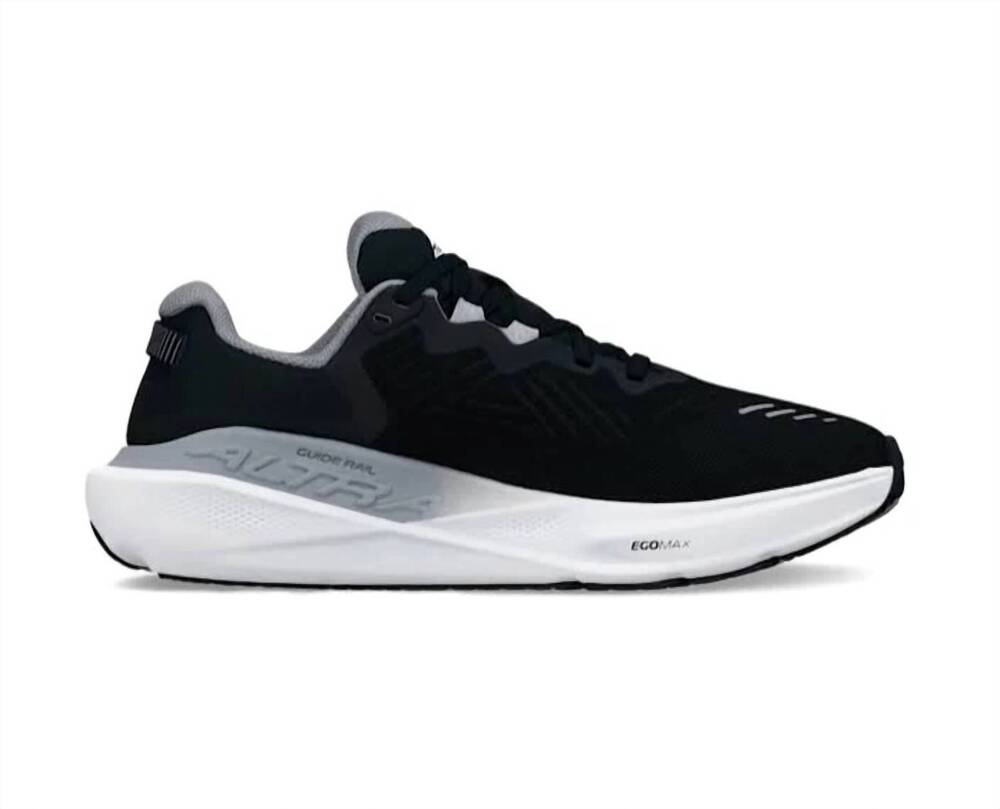 NEW ALTRA women's paradigm 8 running shoe in black/white